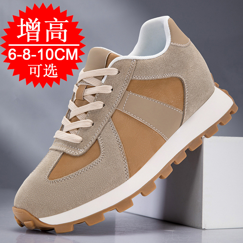 Men'S Shoes With Height Increase - Men's Invisible Height-increasing Shoes 8cm Elevator