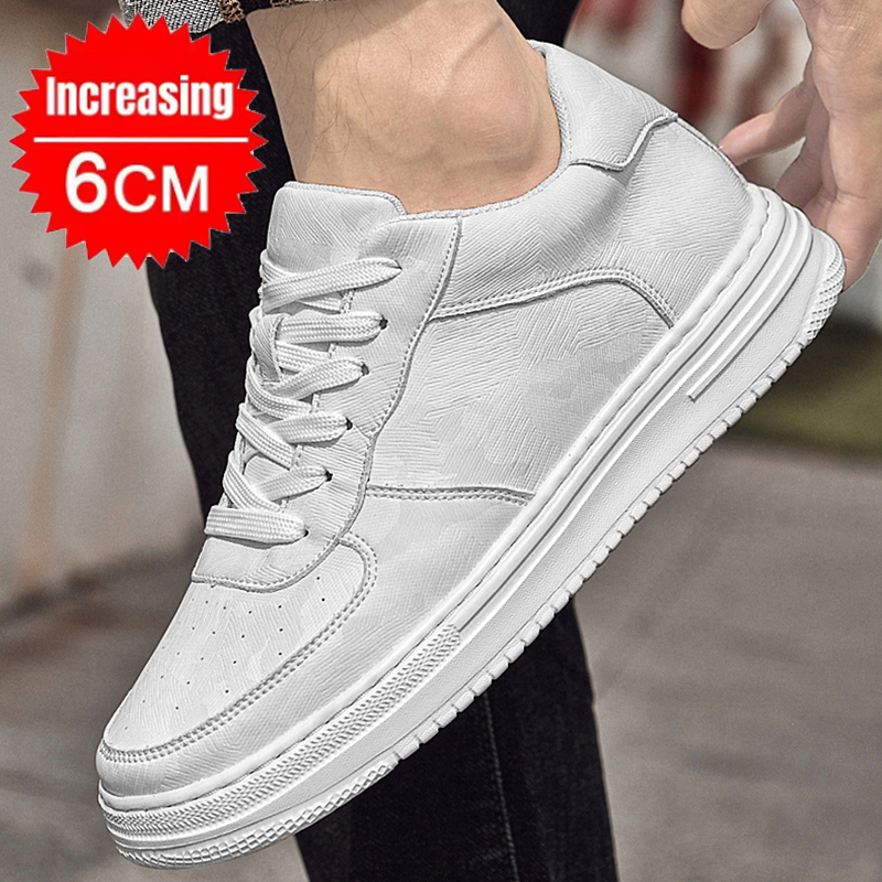Men'S Shoes With Height Increase - 6cm Elevator Shoes Men Lifting Shoes