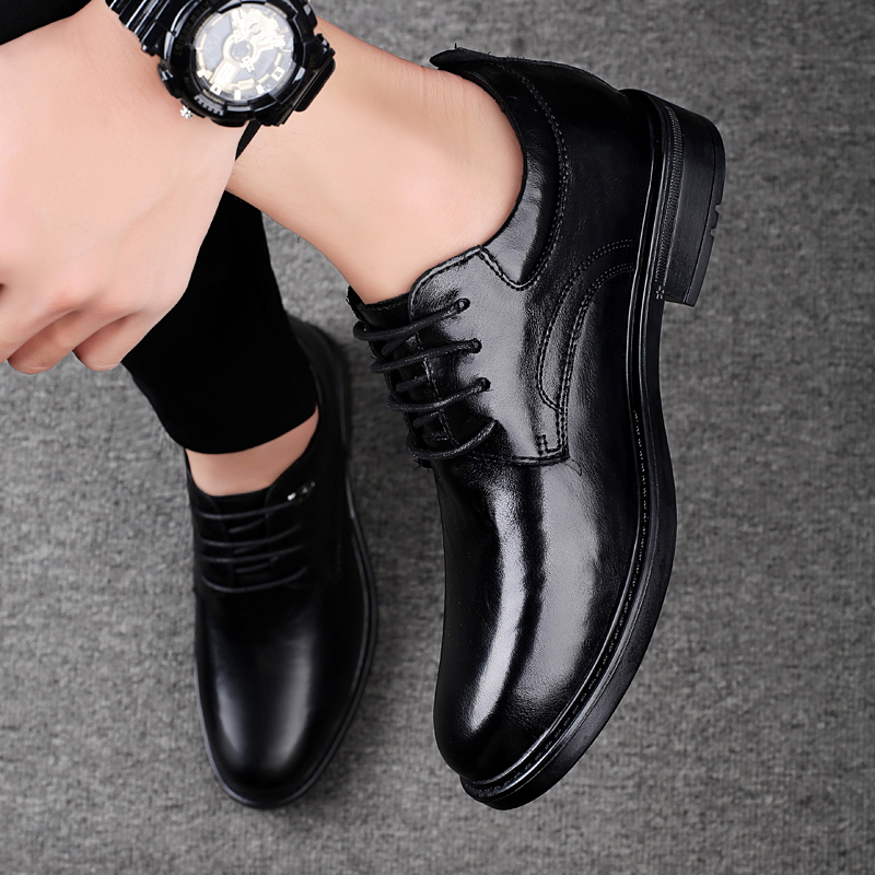 Leather Casual Elevator Shoes  - Men'S Shoes With Height Increase recension och pris